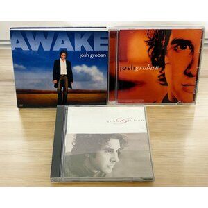 Josh Groban CD Lot of 3 Self Titled / Awake / Closer
